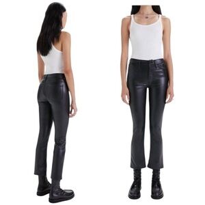 New ▶️ MOTHER ◀️ The Insider Ankle Wax On Wax Off Black SIZE 26